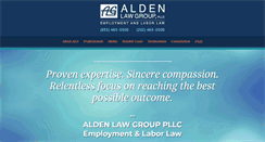 Desktop Screenshot of employmentlawfederal.com